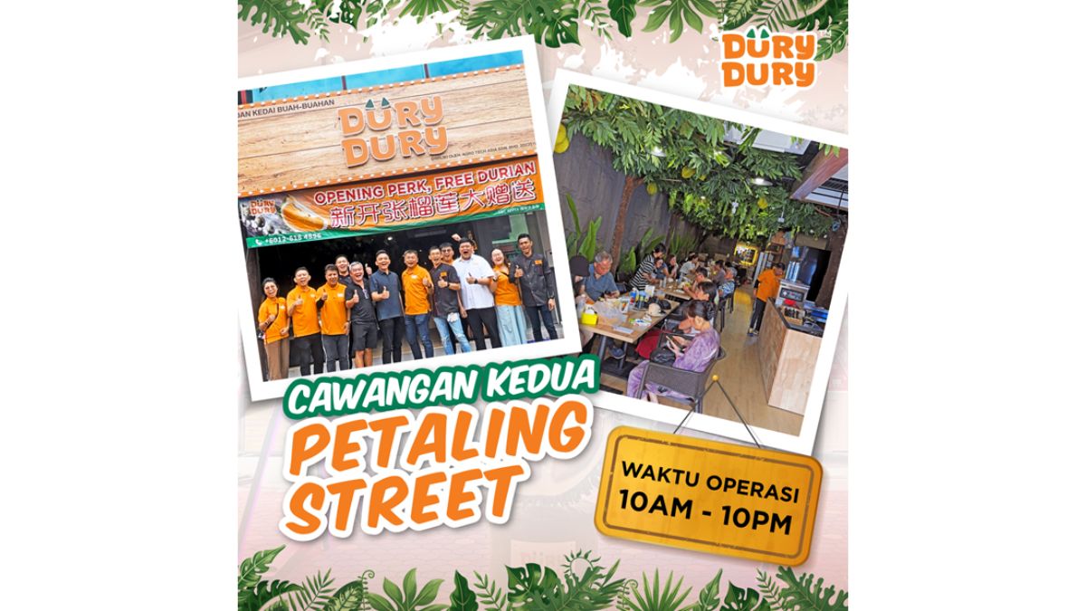 Calling All Durian Lovers! Dury Dury Arrives in Petaling Street, Kuala Lumpur