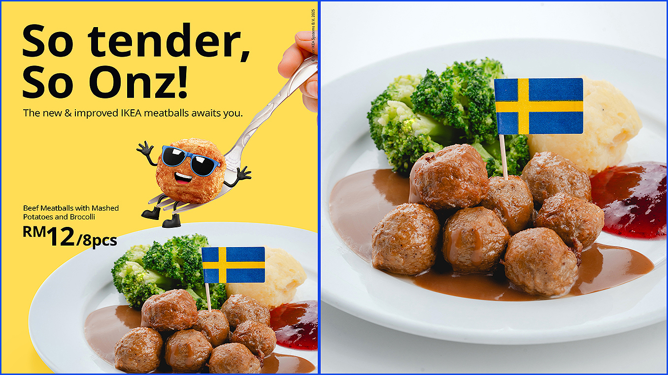 Ikea's meatballs just got a new makeover in Malaysia