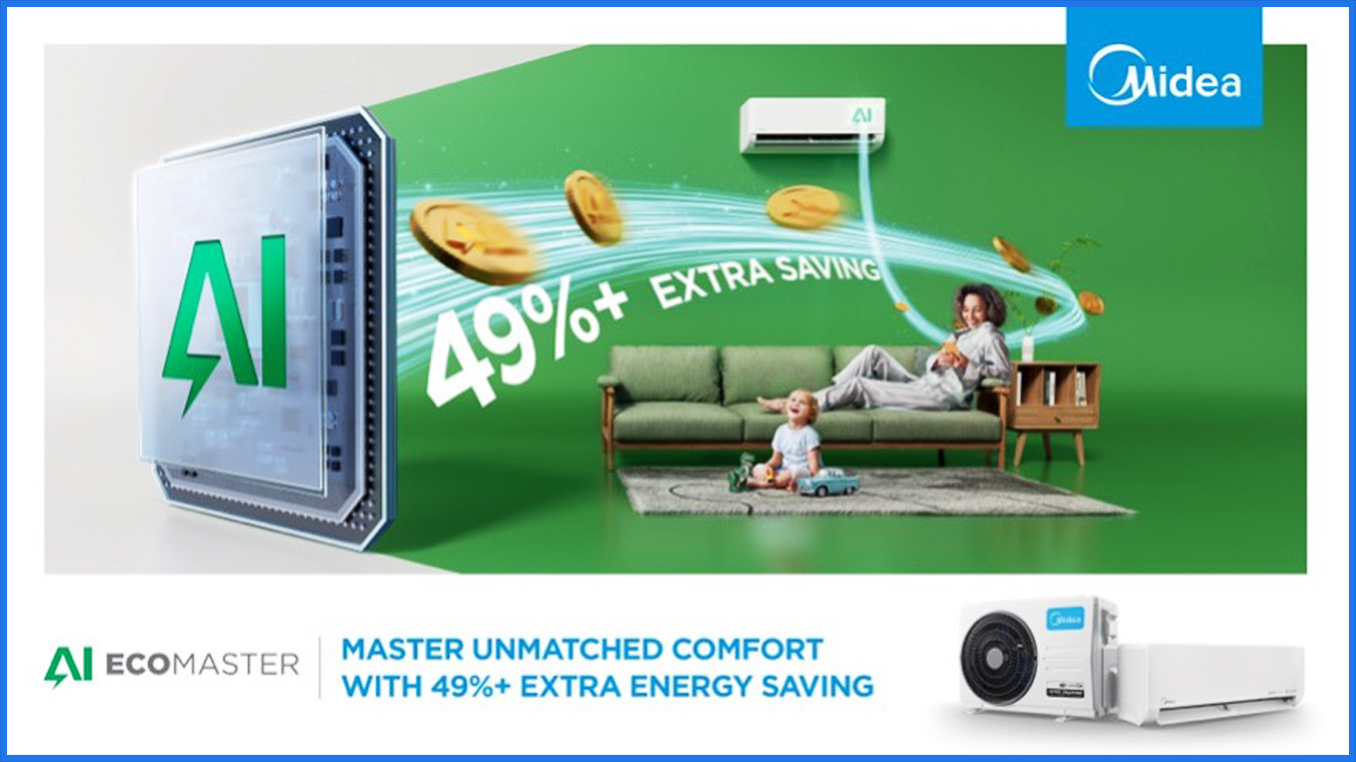 Midea’s new AI Airconds - Cool faster, last longer, save more