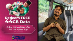 Yes 5G gives 44GB free data in support of Rahmah Rebate