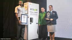 This ultra thin Malaysian recycling machine just broke a world record