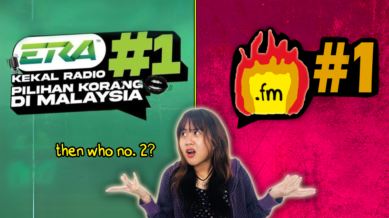 ERA and H** FM both claim to be Malaysia's #1 radio station. So who's lying?