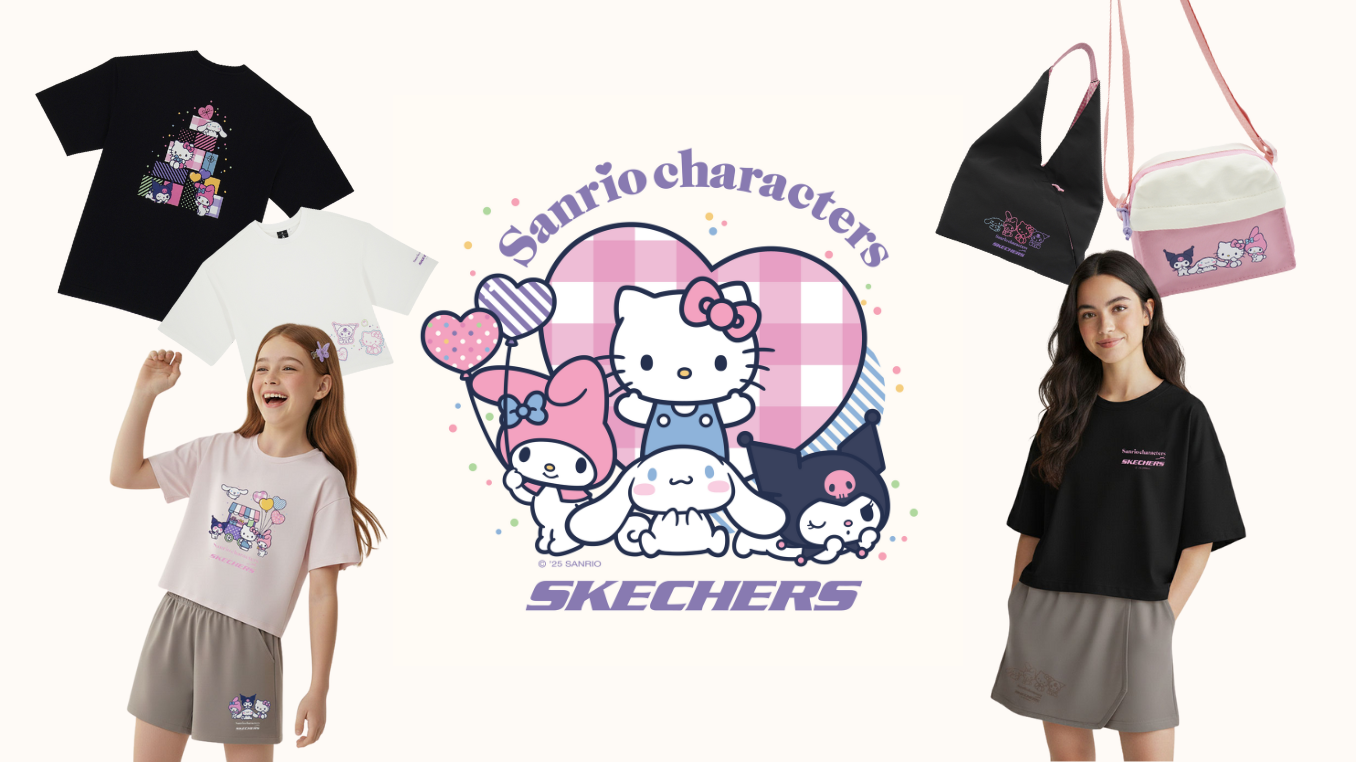 Skechers Unveils All-Star Lineup of Beloved Characters in the Cuteness-Packed Skechers × Sanrio Collection