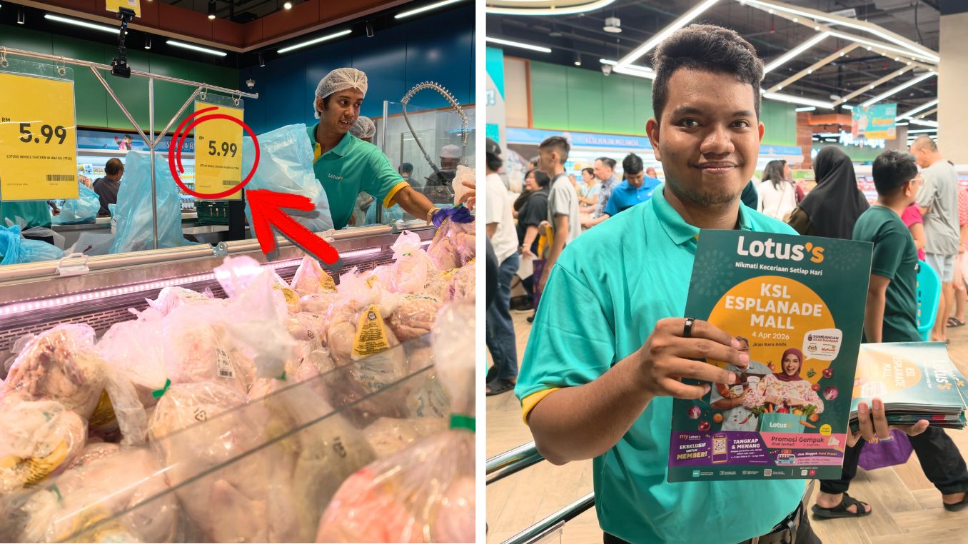 RM5.99 chicken?! These gila promos are happening at Lotus’s new outlet