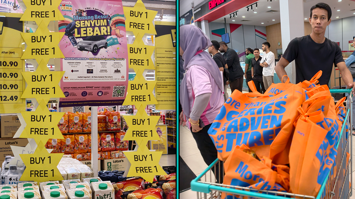 Find over 530 Buy 1 Free 1 items at Lotus's - Until June only!