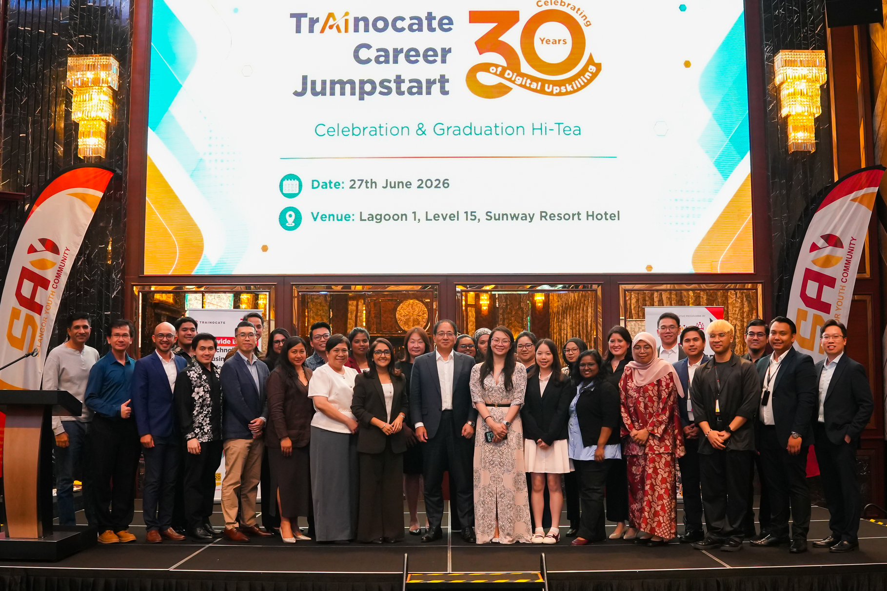 Trainocate Malaysia Marks 30 Years by Equipping 116 Underserved Youth with AI Career Skills