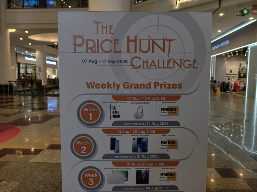 Berjaya Times Square Price Hunt Contest