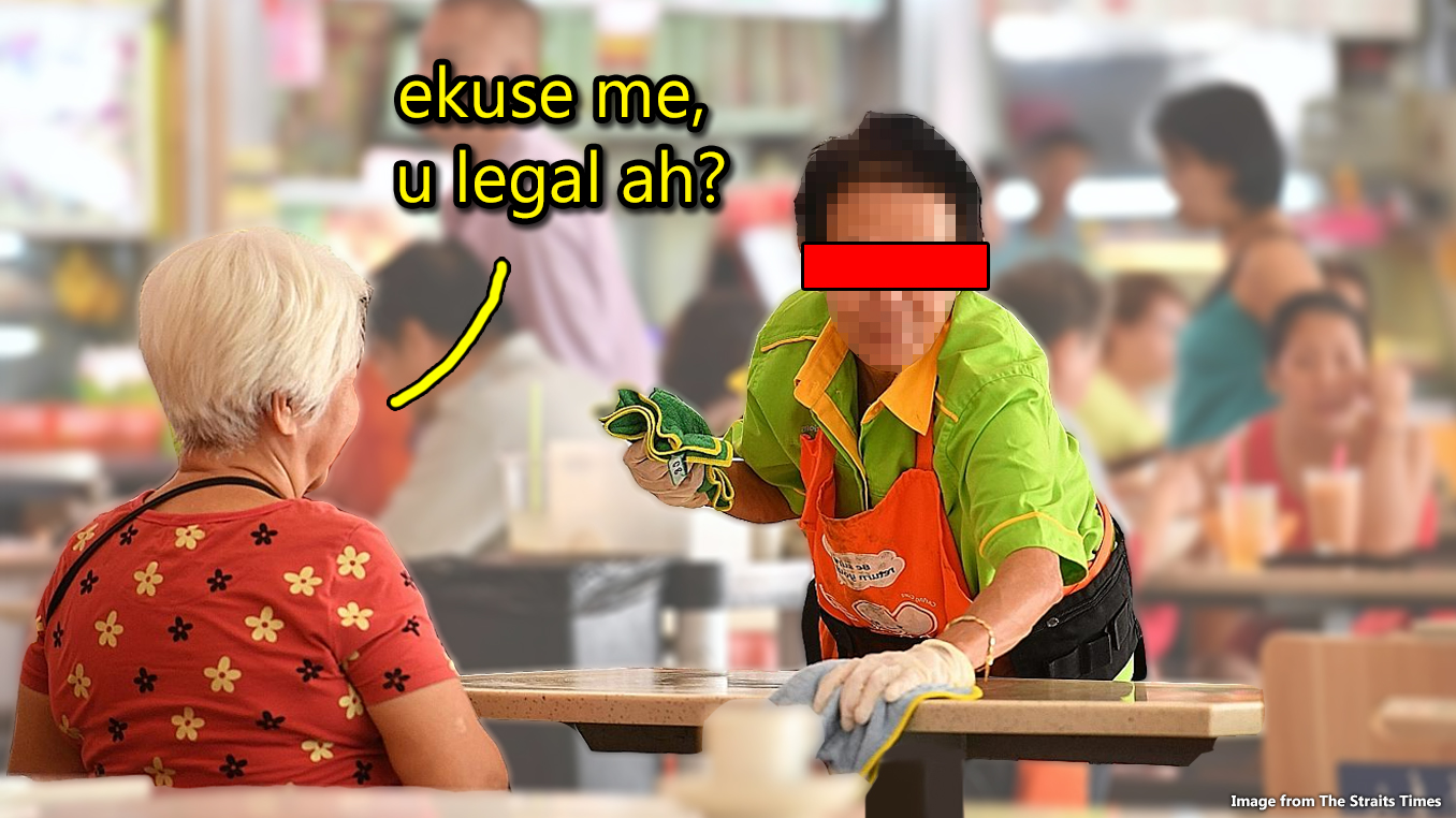 Domestic workers can't legally work in kopitiams. Here's why