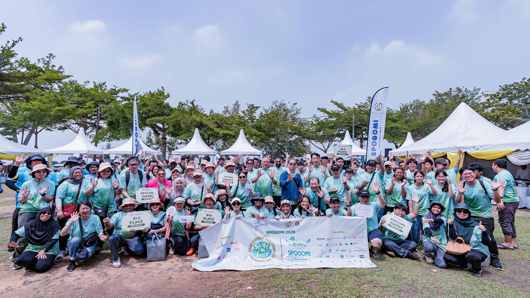 Aeon Delight Malaysia’s Spogomi 2026 brings together 52 teams and 233 participants for a cleaner, greener Malaysia