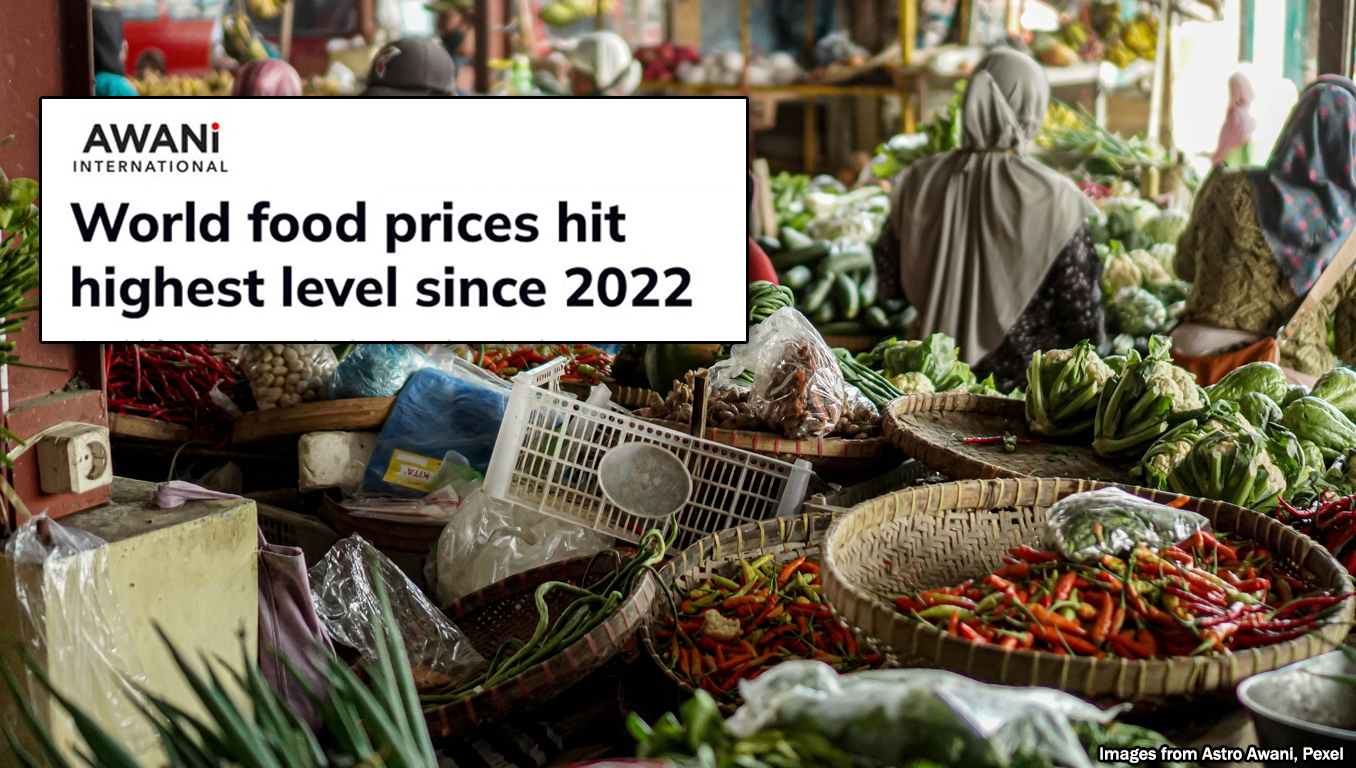 Your groceries at the pasar should cost way more right now. So why don't they?