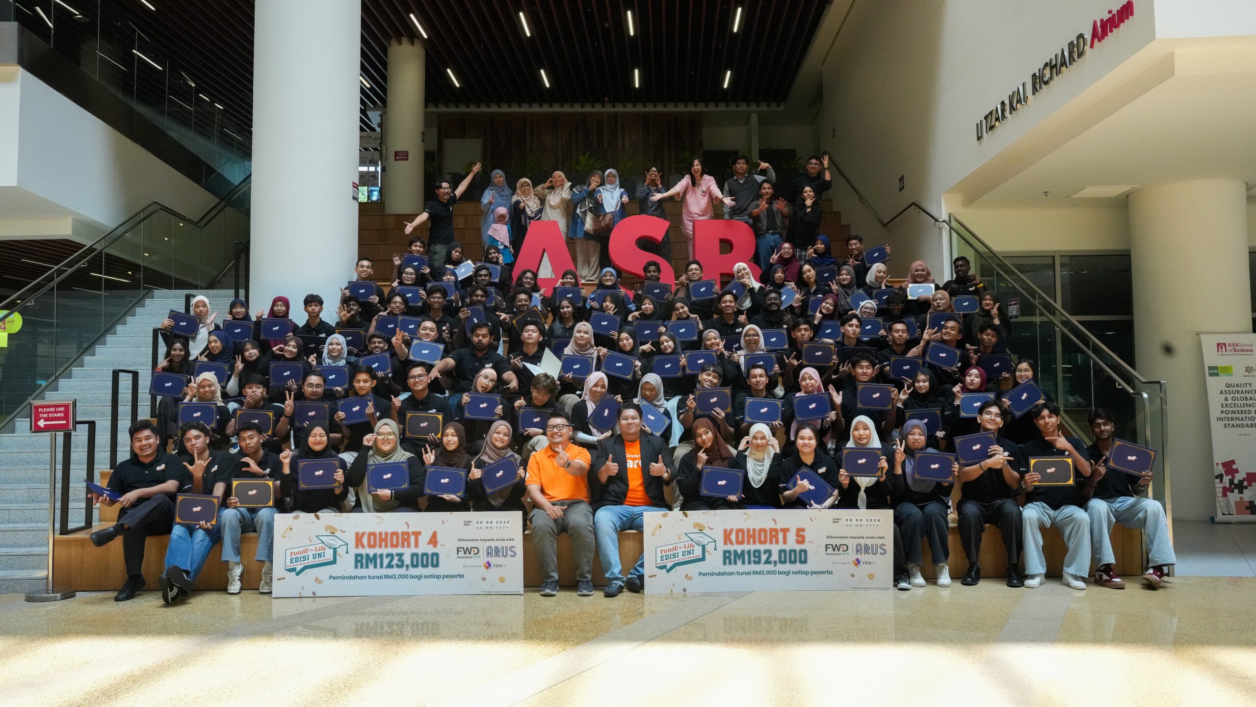 FWD partners with Arus Academy to empower underserved youth to build brighter futures through Fun(d) for Life: University Edition