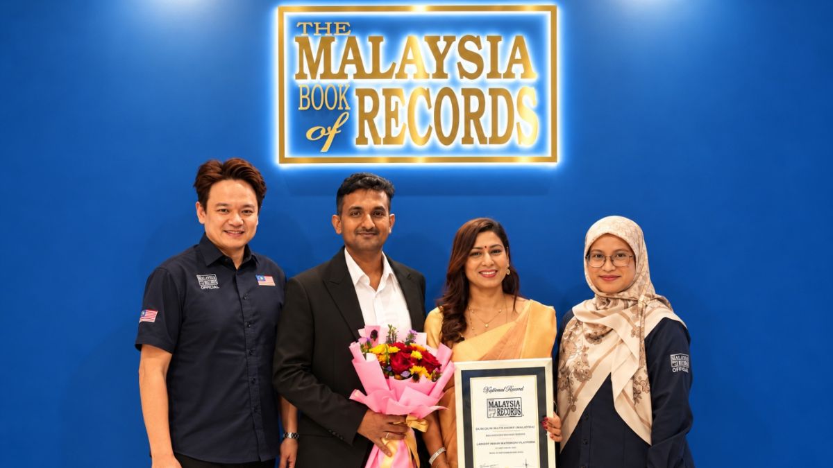 Malaysia Book of Records Names Dum Dum Matrimony largest Indian Matrimony Platform